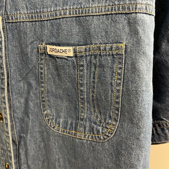 Vintage Jean jordache top - Picture 3 of 6